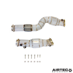 AIRTEC Motorsport Downpipe Sports Cat for BMW G Series – M2, M3 & M4 - Wayside Performance 