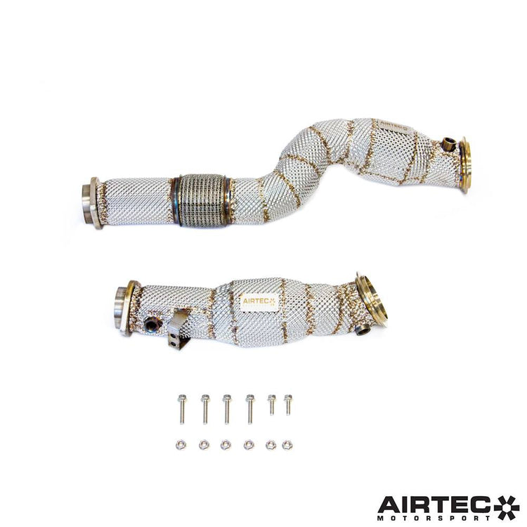 AIRTEC Motorsport Downpipe Sports Cat for BMW G Series – M2, M3 & M4 - Wayside Performance 
