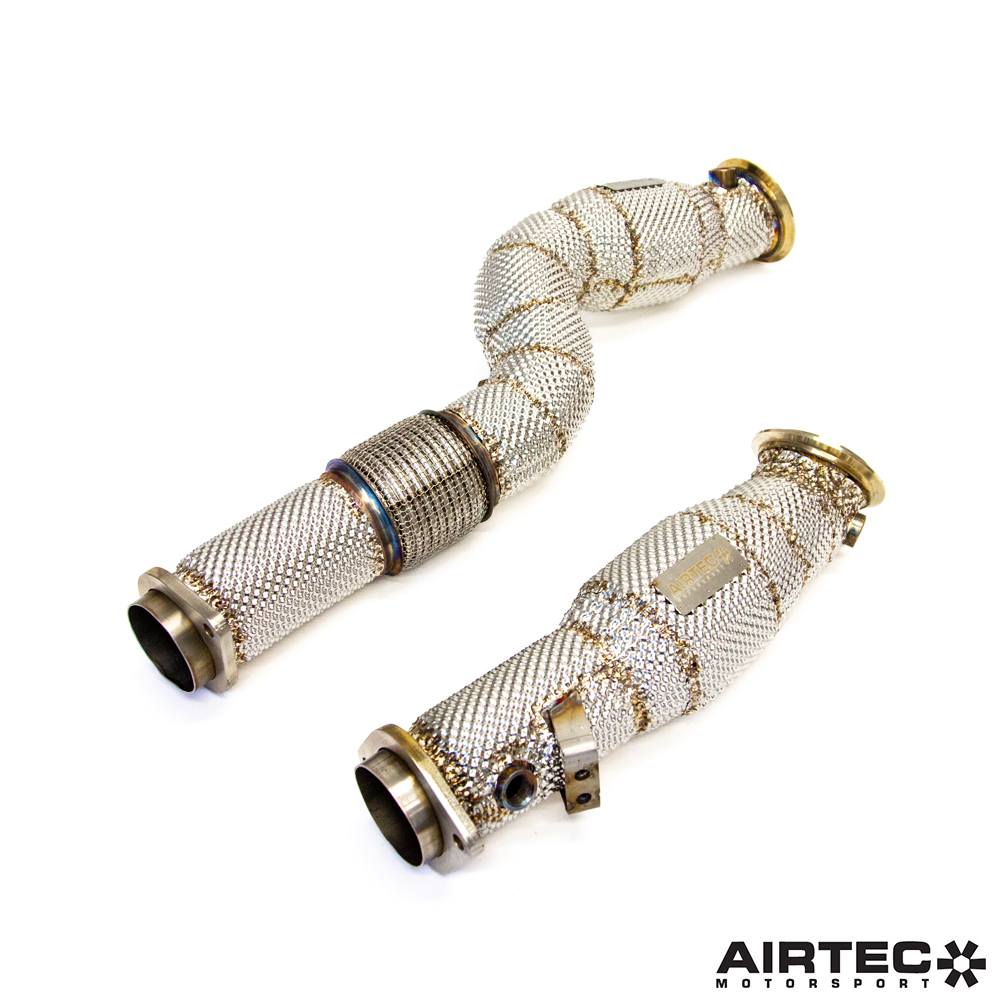 AIRTEC Motorsport Downpipe Sports Cat for BMW G Series – M2, M3 & M4 - Wayside Performance 