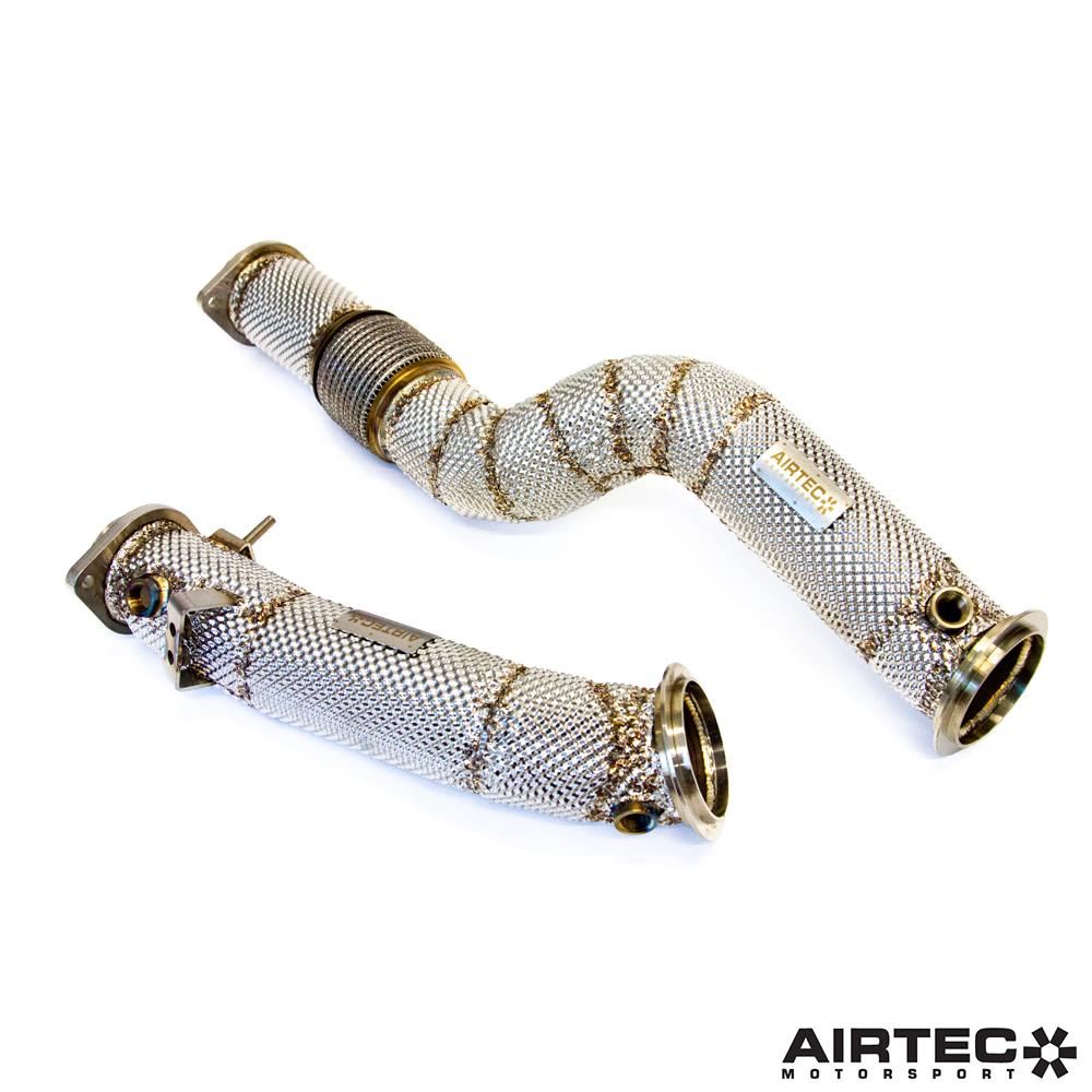 AIRTEC Motorsport Downpipe De-Cat for BMW G Series – M2, M3 & M4 - Wayside Performance 