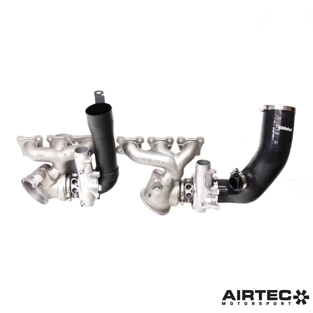 Airtec Motorsport BMW S55 Front and Rear Turbo Inlet - Wayside Performance 