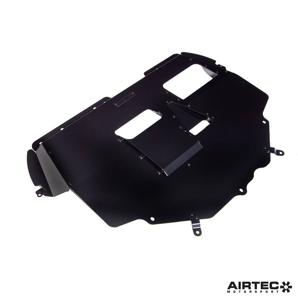 AIRTEC Motorsport aluminium under tray for Ford Focus ST and RS Mk3, underside view