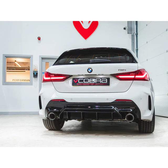 BMW 118i (F40) Dual Exit Venom GPF Back Exhaust - Wayside Performance 
