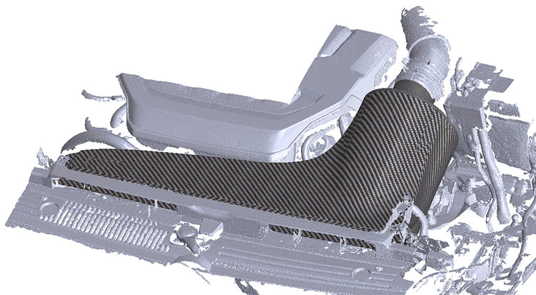 Forge Motorsport Carbon Fibre Induction Kit for Volkswagen, Audi, Seat, Skoda, Cupra 2.0 TSI EA888 - Wayside Performance 