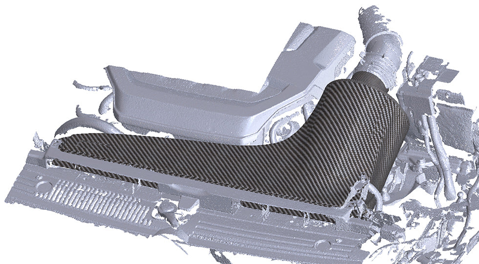 Forge Motorsport Carbon Fibre Induction Kit for Volkswagen, Audi, Seat, Skoda, Cupra 2.0 TSI EA888 - Wayside Performance 