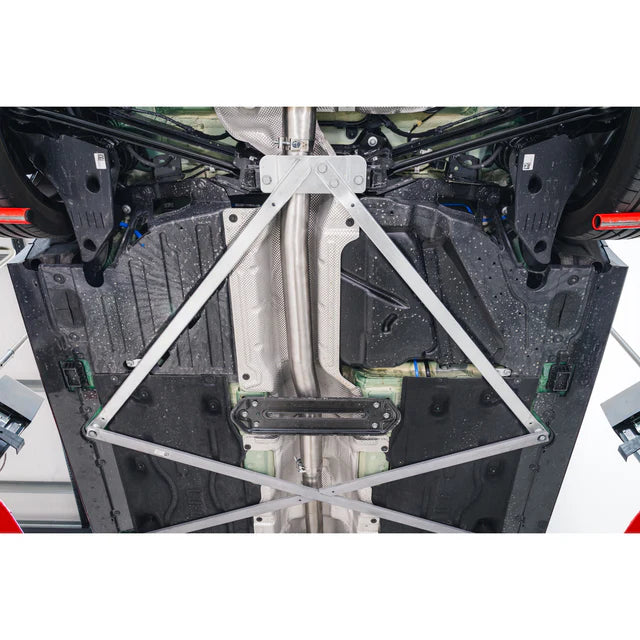 Mini (Mk4) JCW (F66/F67) Valved Secondary Cat Back Performance Exhaust - Wayside Performance 