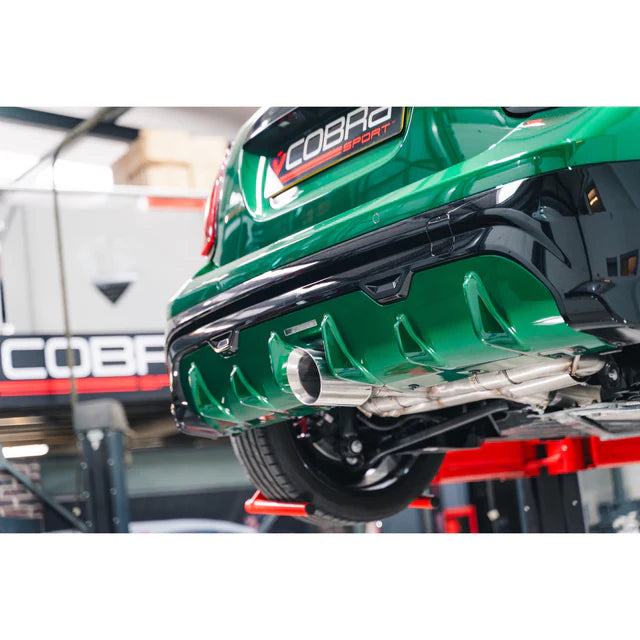 Mini (Mk4) JCW (F66/F67) Valved Secondary Cat Back Performance Exhaust - Wayside Performance 