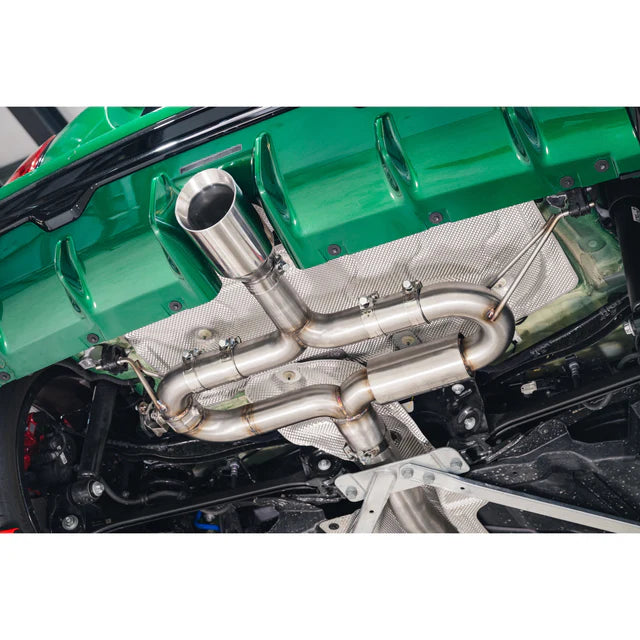 Mini (Mk4) JCW (F66/F67) Valved Secondary Cat Back Performance Exhaust - Wayside Performance 