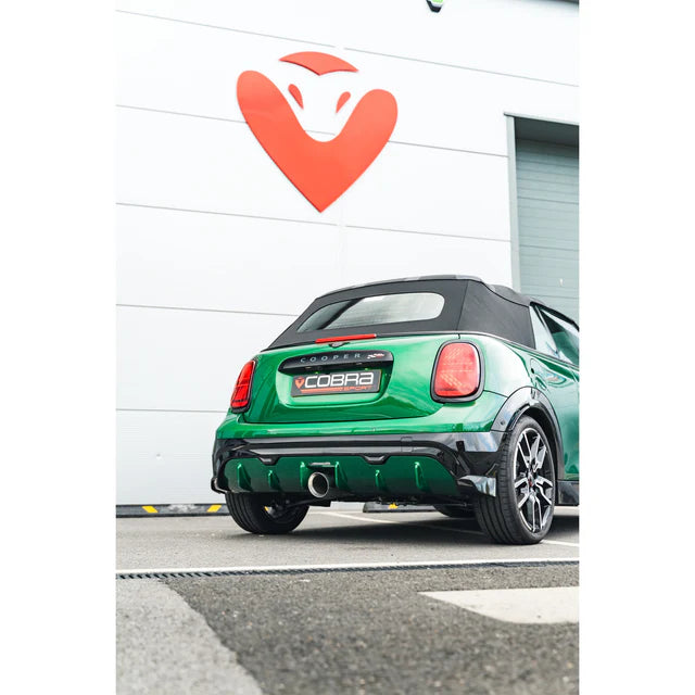 Mini (Mk4) JCW (F66/F67) Valved Secondary Cat Back Performance Exhaust - Wayside Performance 