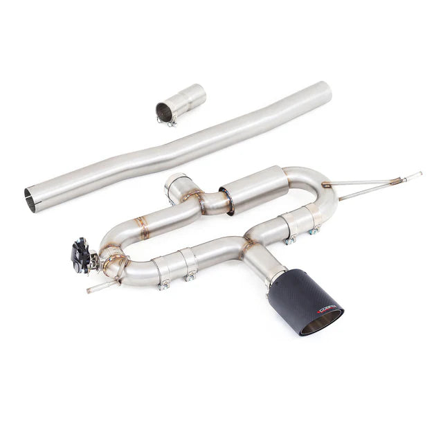 Mini (Mk4) JCW (F66/F67) Valved Secondary Cat Back Performance Exhaust - Wayside Performance 