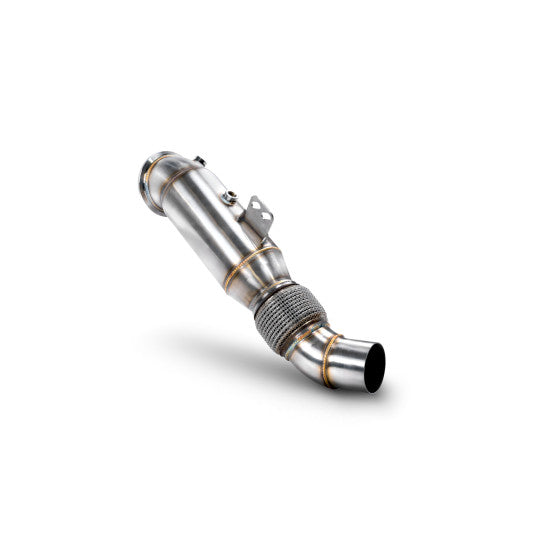 Scorpion BMW M140i/M240i Non-GPF 5" Downpipe Decat or Sports Cat - Wayside Performance 