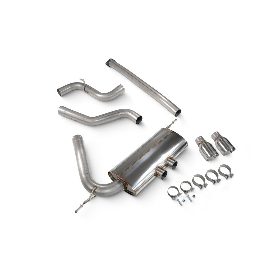 Scorpion Non-Resonated Cat Back for MK3 Focus ST ST250 2.0 Ecoboost
