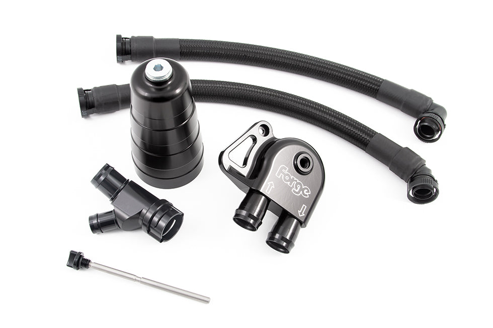 Forge Motorsport Toyota Supra Mk5 (A90) & BMW Z4 (B58) Oil Catch Can - Wayside Performance 