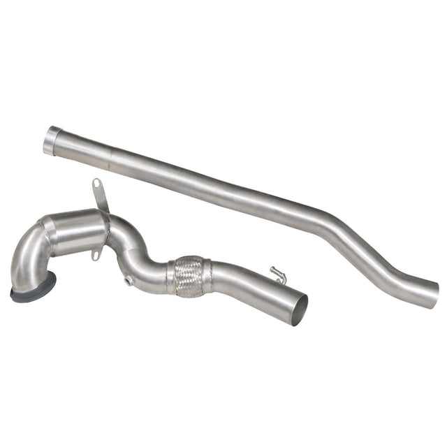 Cobra Sport Front Downpipe Performance Exhaust VW Golf R (Mk7.5) 2.0 TSI (5G) (18-20) - Wayside Performance 
