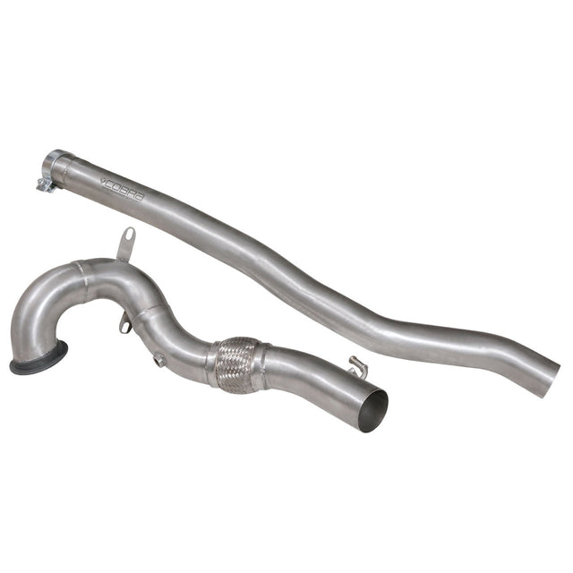 Cobra Sport Front Downpipe Performance Exhaust VW Golf R (Mk7.5) 2.0 TSI (5G) (18-20) - Wayside Performance 