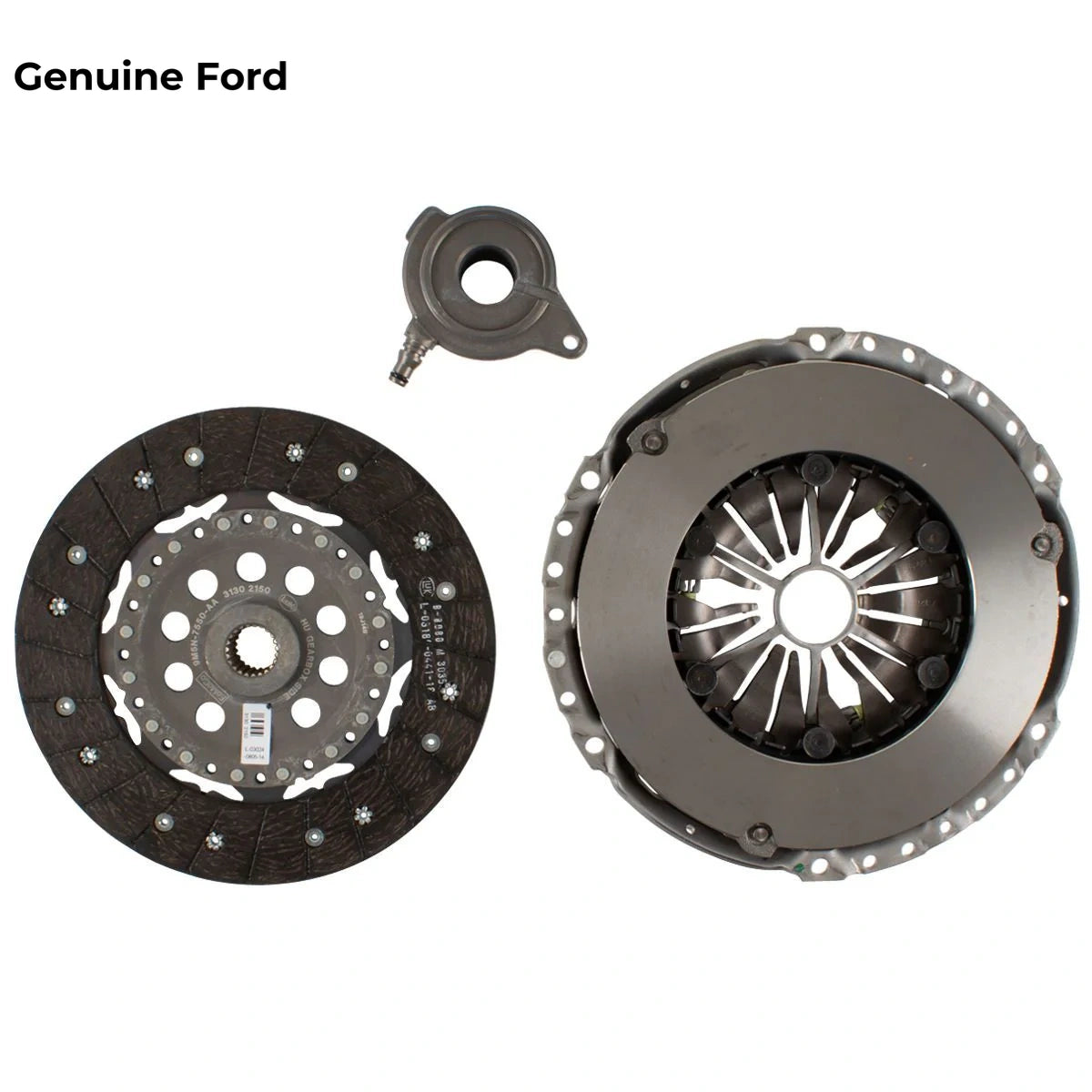 MK2 Focus RS 3pc Clutch Kit Genuine Ford