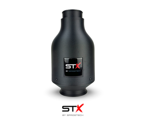 SprogTech STX K4M enclosed intake kit for Twingo RS by Sprogley Motorsport, showcasing the body and styling component with intake system details.