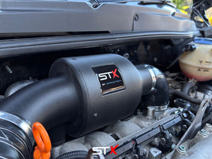 SprogTech ST-X AVY Cup enclosed intake kit for VW Lupo 1.6 GTI, showcasing the custom body and styling components.