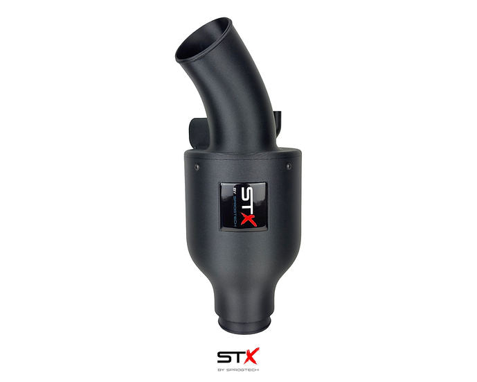 SprogTech ST-X AVY Cup enclosed intake kit installed in a VW Lupo 1.6 GTI, showcasing the body and styling modification