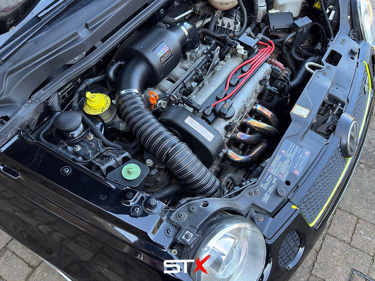SprogTech ST-X AVY Cup enclosed intake kit for VW Lupo 1.6 GTI by Sprogley Motorsport, showing the intake components and airflow system.