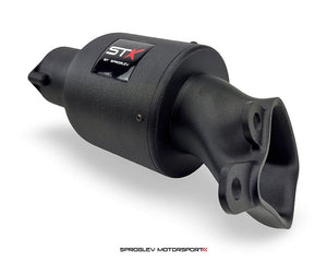 SprogTech STX BAM enclosed intake kit for VAG 1.8T engines, featuring sleek body and styling components by Sprogley Motorsport.