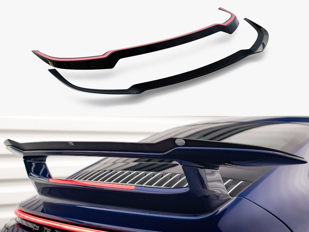 Maxton Design Spoiler CAP compatible with Porsche 911 Carrera Aero 992