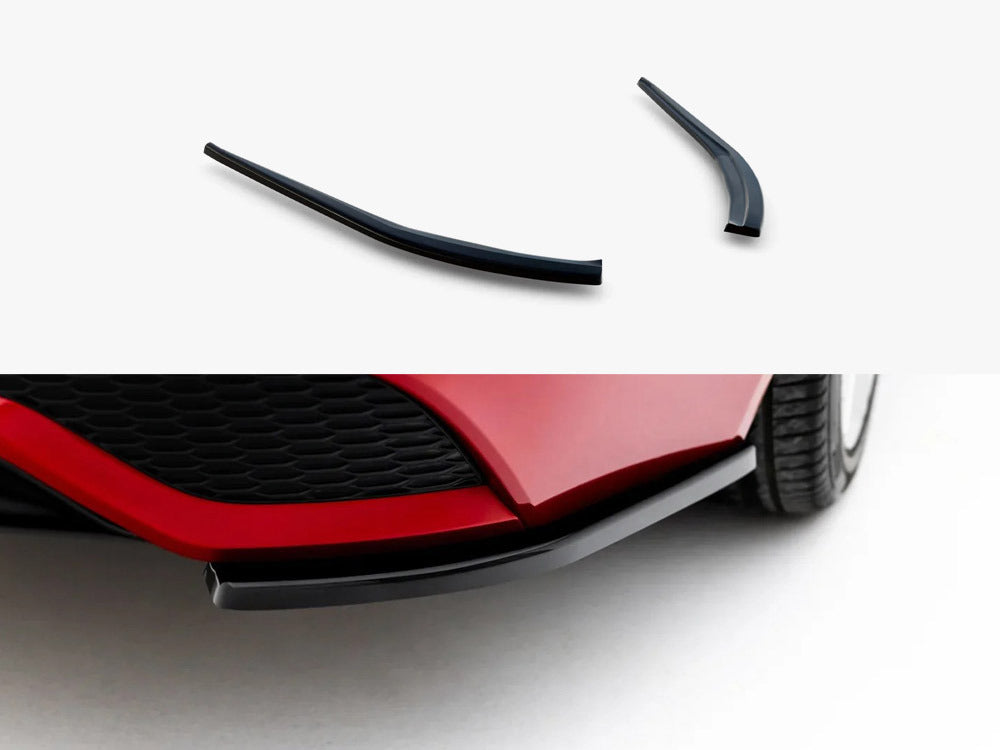 Maxton Design Rear Side Splitters Jaguar XE R-Dynamic X760 Facelift