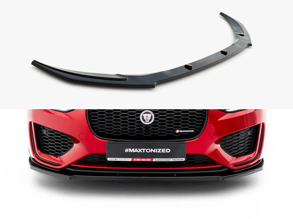 Maxton Design Front Splitter Jaguar XE R-Dynamic X760 Facelift