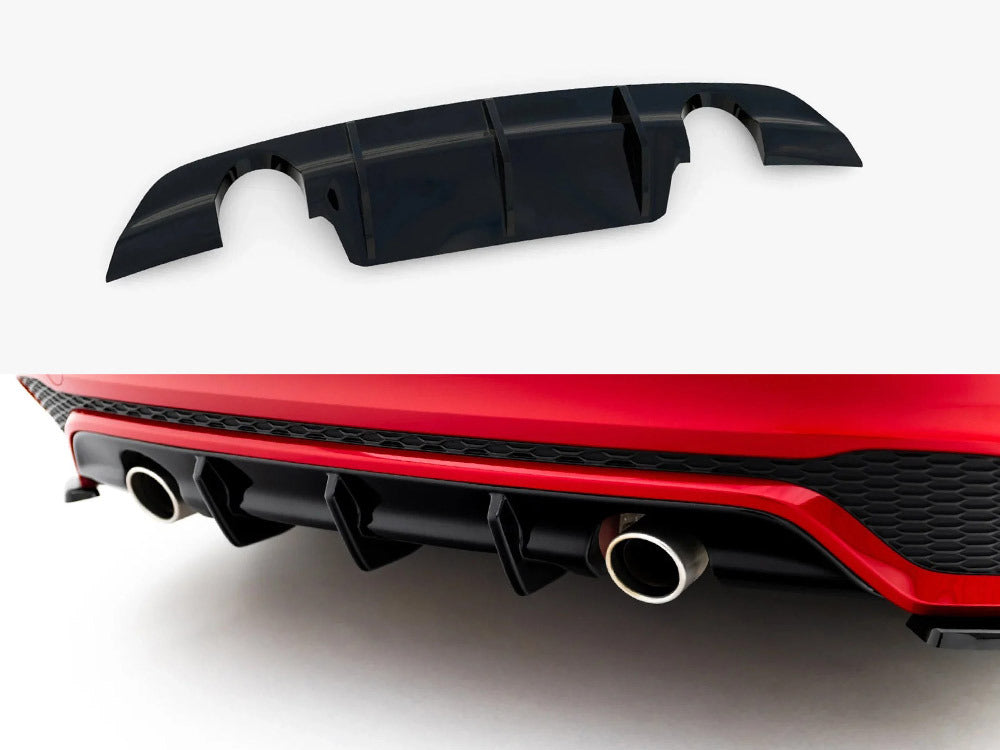 Maxton Design Rear Valance Jaguar XE R-Dynamic X760 Facelift