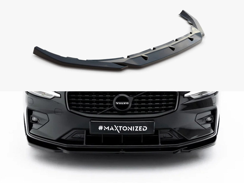 Maxton Design Front Splitter V.2 Volvo S60 / V60 R-Design Mk3