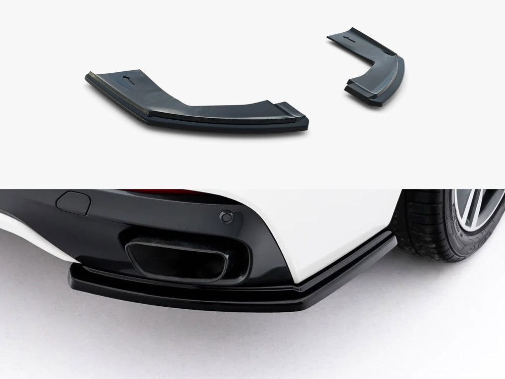 Maxton Design Rear Side Splitters BMW X6 M-Pack F16