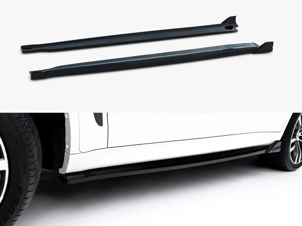 Maxton Design Side Skirt Diffusers V.2 BMW X6 M-Pack F16