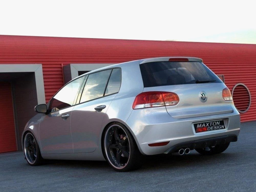 Rear Valance VW Golf VI With 1 Exhaust HOLE