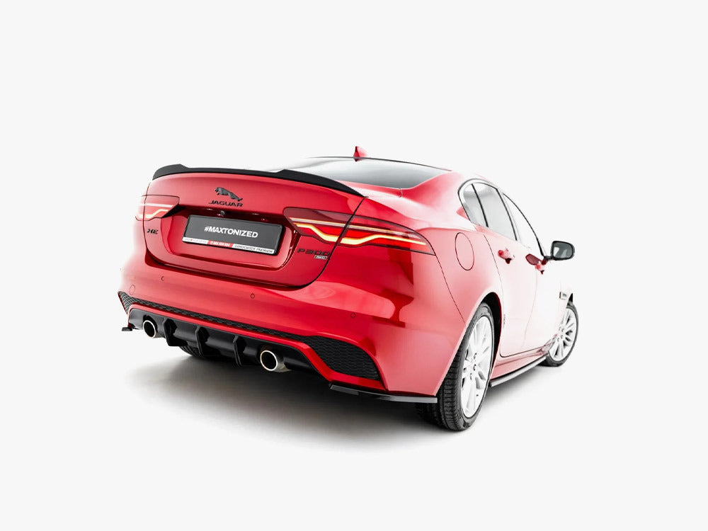 Maxton Design Rear Side Splitters Jaguar XE R-Dynamic X760 Facelift