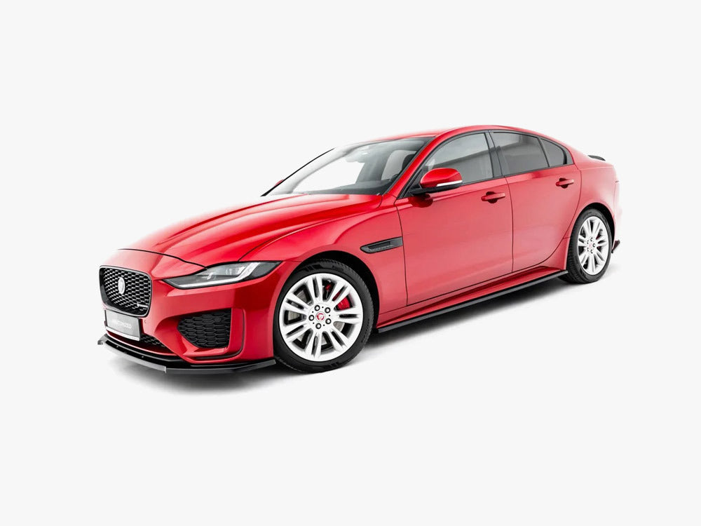 Maxton Design Side Skirts Diffusers Jaguar XE R-Dynamic X760 Facelift