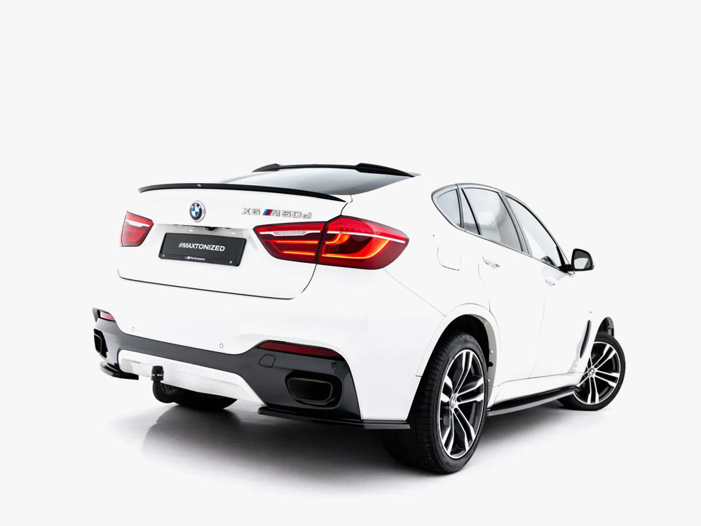 Maxton Design Rear Side Splitters BMW X6 M-Pack F16