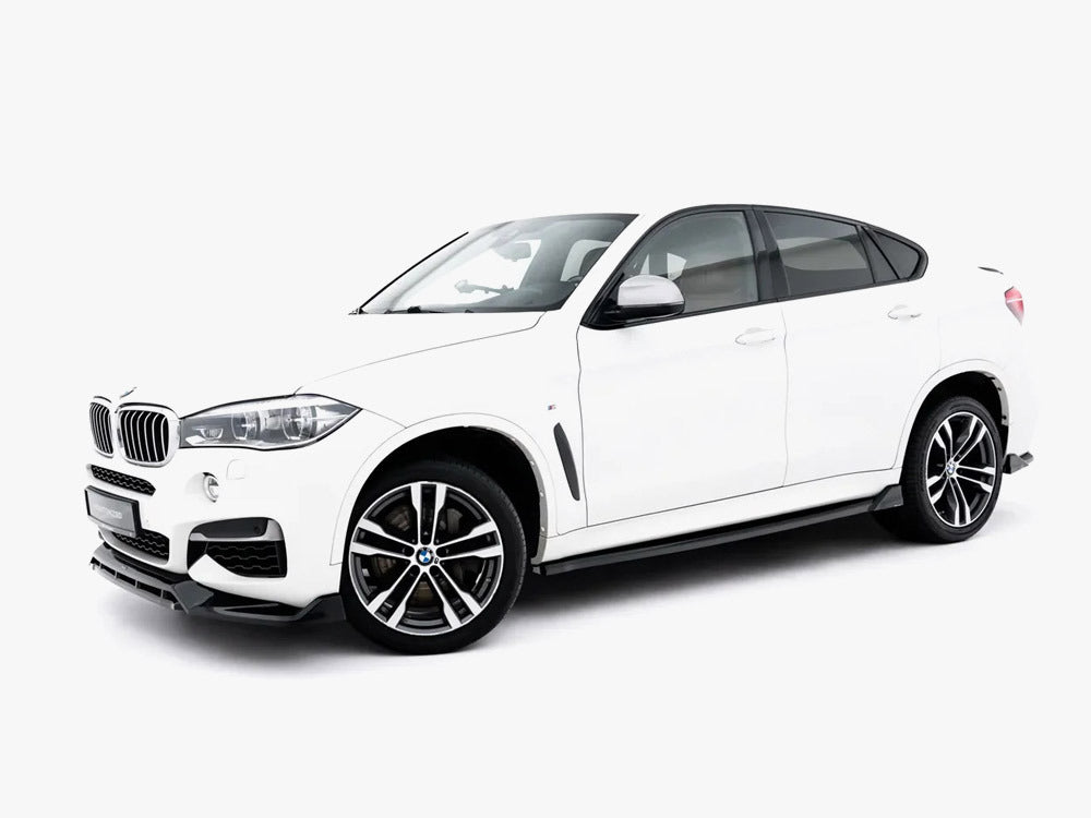 Maxton Design Side Skirt Diffusers V.2 BMW X6 M-Pack F16
