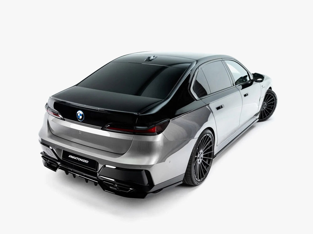 Maxton Design Spoiler CAP 3D V.2 compatible with BMW 7 M-Pack / M760e / i7 M-Pack G70