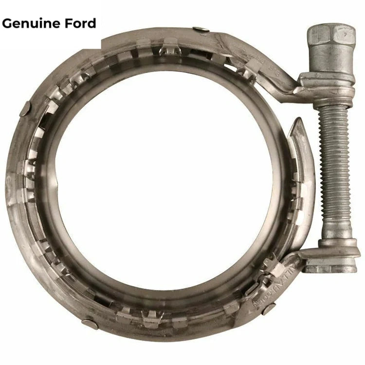 MK3 Focus RS downpipe exhaust clamp Genuine Ford - Wayside Performance 