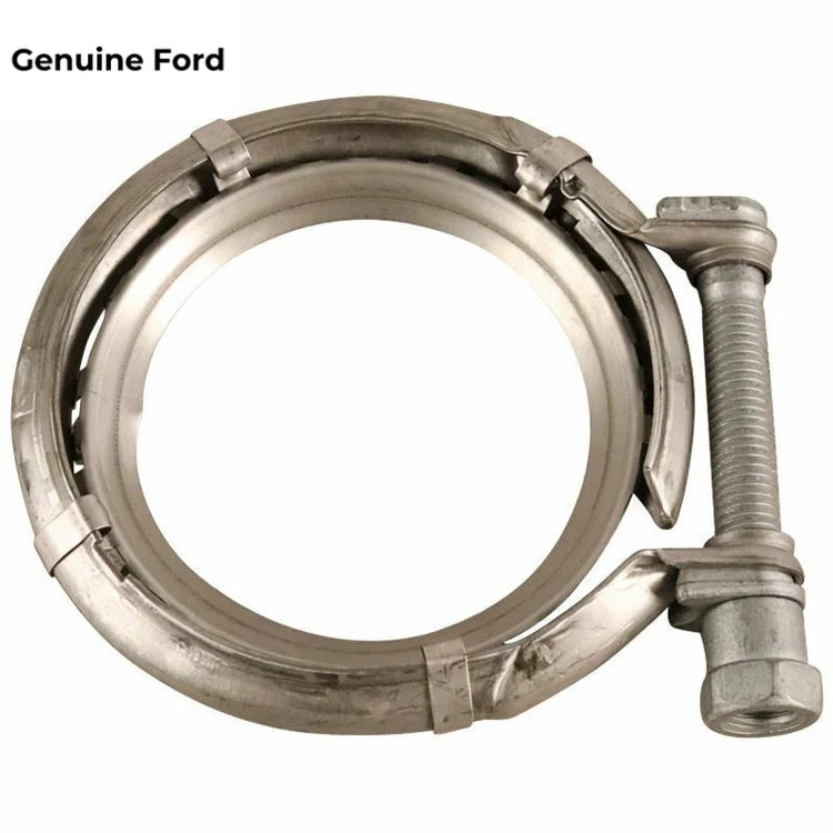MK3 Focus RS downpipe exhaust clamp Genuine Ford - Wayside Performance 