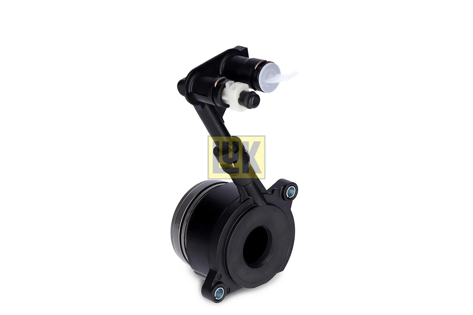 Genuine Ford MK7 Ford Fiesta ST ST180 clutch slave cylinder showing metal body and hydraulic connection for vehicle clutch system
