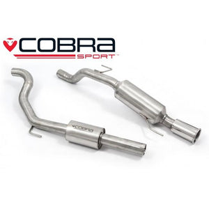 Cobra Sport Vauxhall Corsa D 1.6 SRI (10-14) Cat Back Performance Exhaust - Wayside Performance 