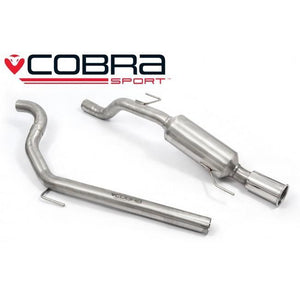 Cobra Sport Vauxhall Corsa D 1.6 SRI (10-14) Cat Back Performance Exhaust - Wayside Performance 