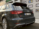 Maxton Design Rear Side Splitters Audi S3 8v Facelift Sportback (2017-2020) - Wayside Performance 
