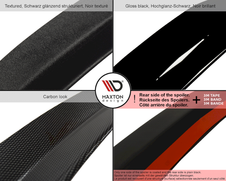 Spoiler CAP Porsche 911 Carrera 991 - Wayside Performance 