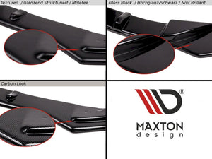 Maxton Design Rear Side Splitters V.3 Bmw M4 F82 - Wayside Performance 