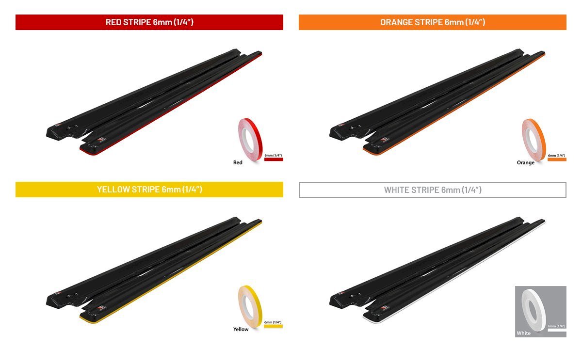 Side Skirts Diffusers V1 Skoda Octavia RS MK4 (2020-) - Wayside Performance 