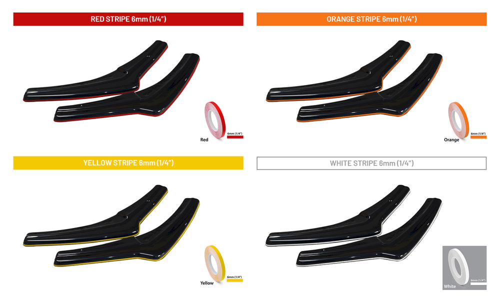 Rear Side Splitters Alfa Romeo Giulietta Facelift (2016-2020) - Wayside Performance 