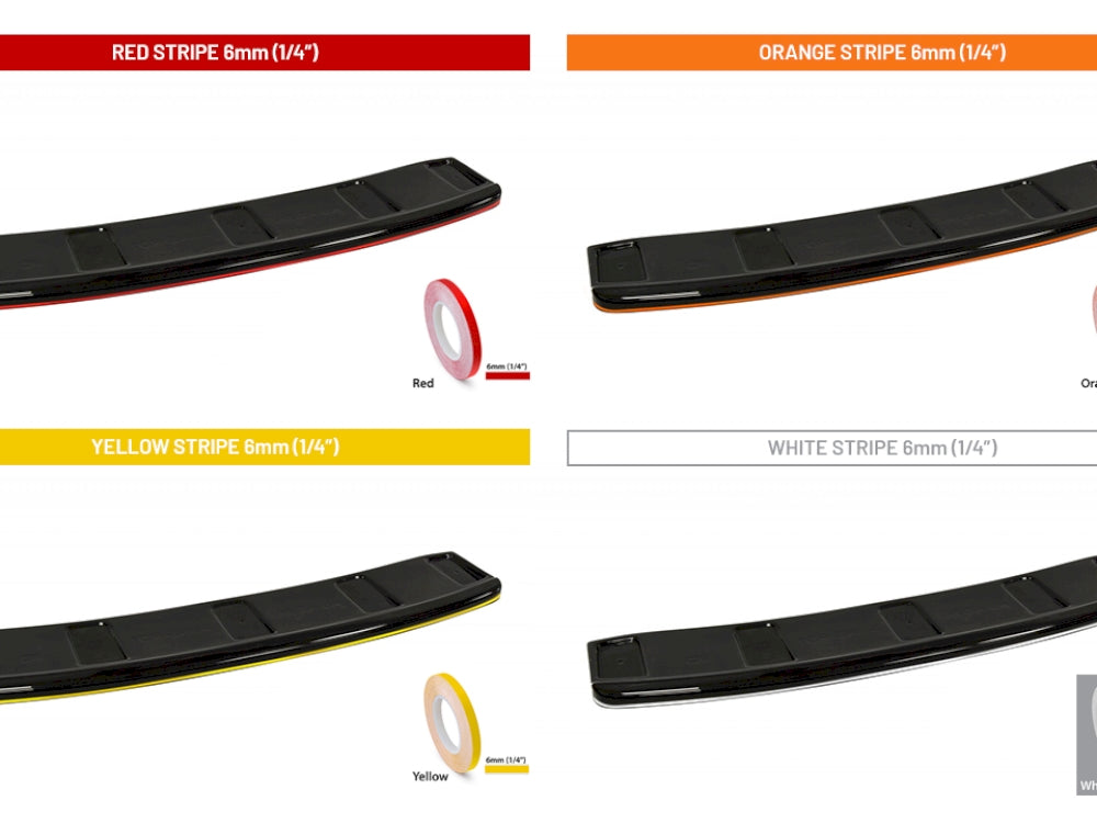 Central Rear Splitter Vw Golf Mk8 Gti (2020-) - Wayside Performance 