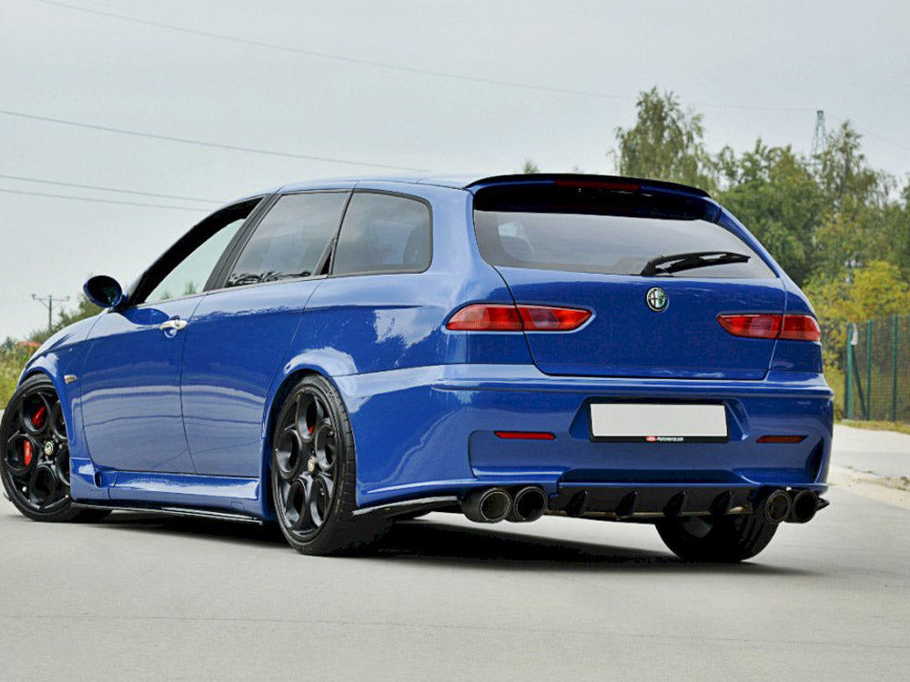 Rear Side Splitters Alfa Romeo 156 GTA Sportwagon (2002-2005) - Wayside Performance 